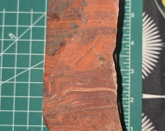 2lb Arizona Jasper Mineral Sample: Red Natural Cleaned Semi-Precious Stone Display Piece from the Black Hills Mountains