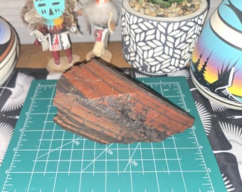 2.8lb Arizona Jasper Mineral Sample: Red Natural Cleaned Semi-Precious Stone Display Piece from the Black Hills Mountains