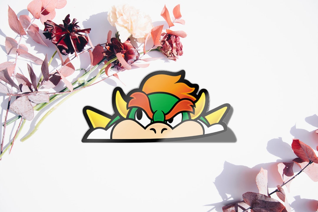 Bowser Sticker Outdoor Indoor Sticker Decal for Cars Vehicles Laptop
