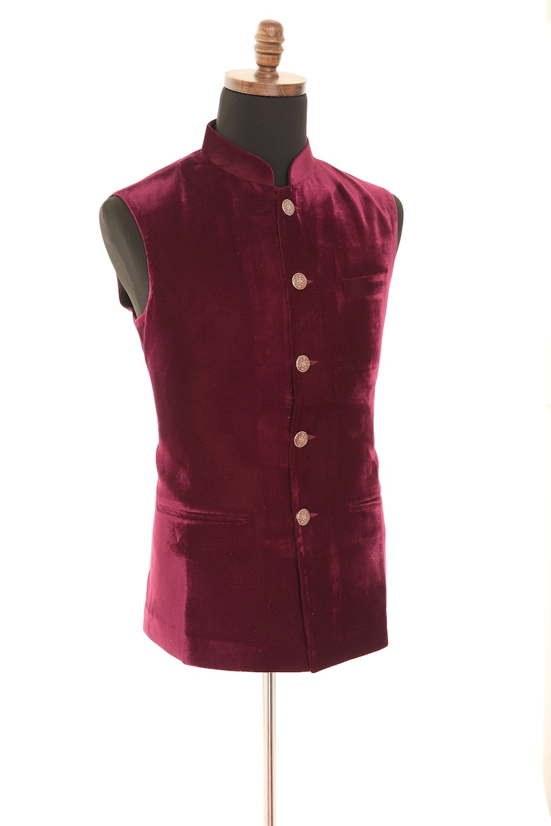 Mehroon Velvet Nightwear (Men)