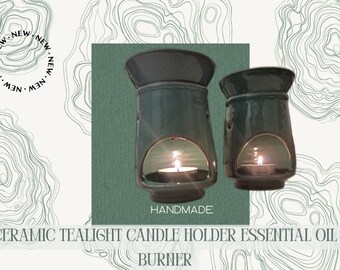 The Ceramic Tealight Candle Holder Essential Oil Burner