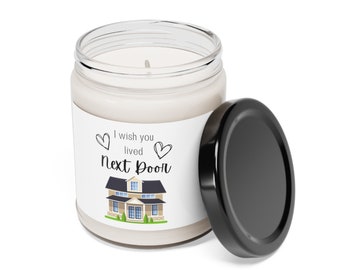 I Wish You Lived Next Door Scented Soy Candle, 9oz