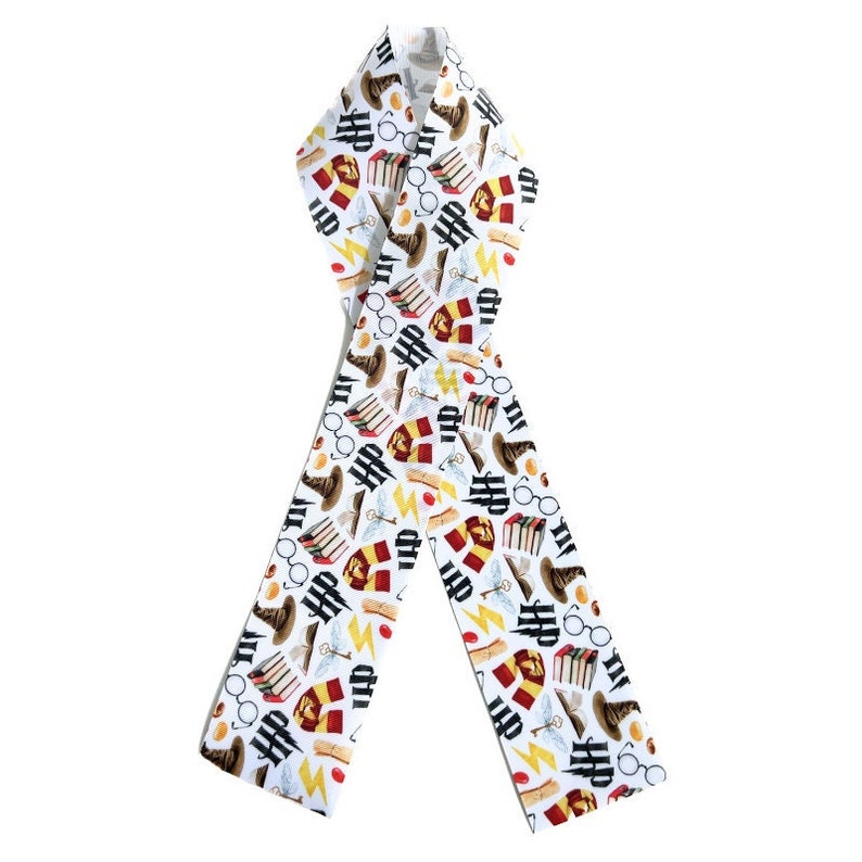 Wizard Ribbon Red House Character Not Wired Multiple Sizes Printed ...