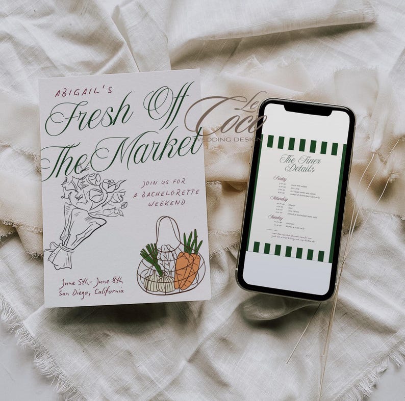 Fresh Off Market Bach Itinerary