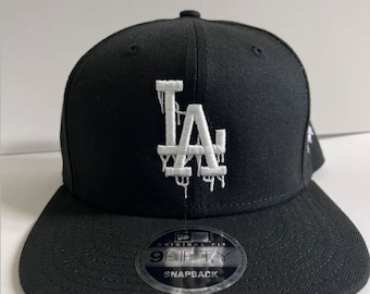 LA “Drip” New Era Black 9Fifty