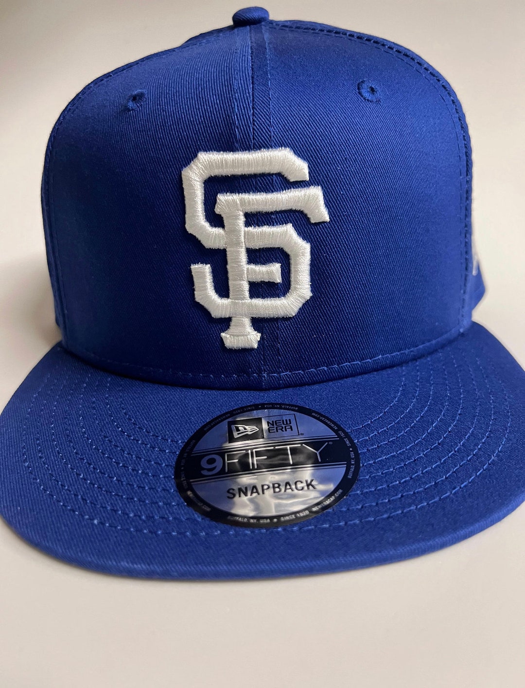 San Francisco Giants New Era Snapback Royal Blue White