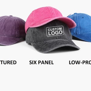 Hoed met aangepast logo Geborduurde, gepersonaliseerde hoed, geborduurd logo Honkbalhoed Vrijgezellenmutsen Aangepaste petten Vrouwenclubmuts uniseks baseballpet