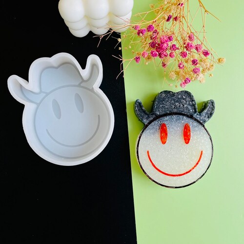 Smiley Face of Sunflower Car Freshies Molds Air Freshie Mold Etsy