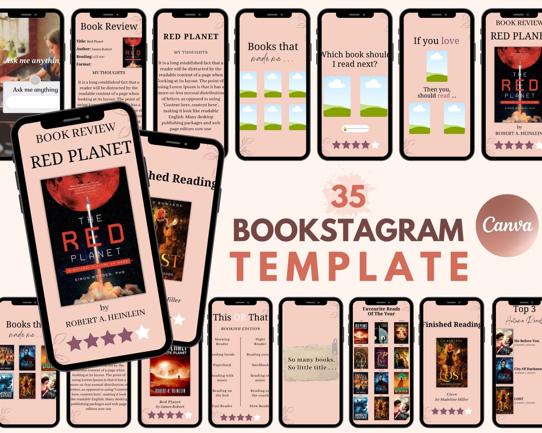 Bookstagram Story Bundle, Bookstagram Story Template, Bookstagram Bookstagram Story Bundle, Bookstagram Story Template, Bookstagram