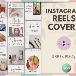 Plantilla de Instagram para esteticistas, plantillas de Instagram para el cuidado de la piel, Instagram para spa médico, plantilla estética Canva
