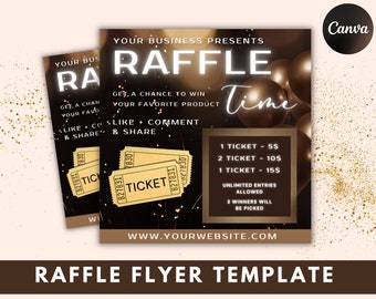 Raffle Ticket Poster, Social Media Flyer, Flyer Design, Raffle Ticket Flyer, Lash Raffle Flyer, Raffle Flyer, Giveaway Flyer, Contest Flyer