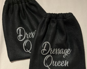 Fleece Stirrup Covers with Discipline Designs: Stirrup Pouch, Saddle Accessory (Pair)