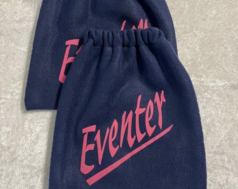 Fleece Stirrup Covers, Discipline Designs, Stirrup Pouches, Saddle Accessory (Pair)
