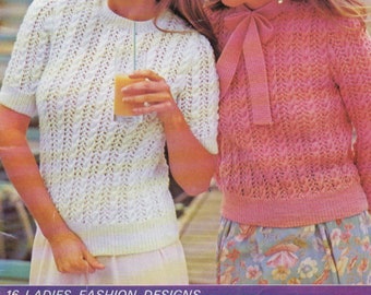 Téléchargement numérique PDF | Twilleys San Remo 5 plis | 16 collections de mode pour femmes au tricot et au crochet