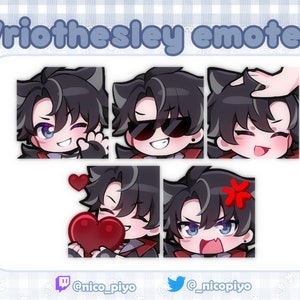 Genshin Impact Emote di Wriothesley per Twitch e Discord