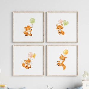 Buy Fox Nursery Wall Art Online In India -  India