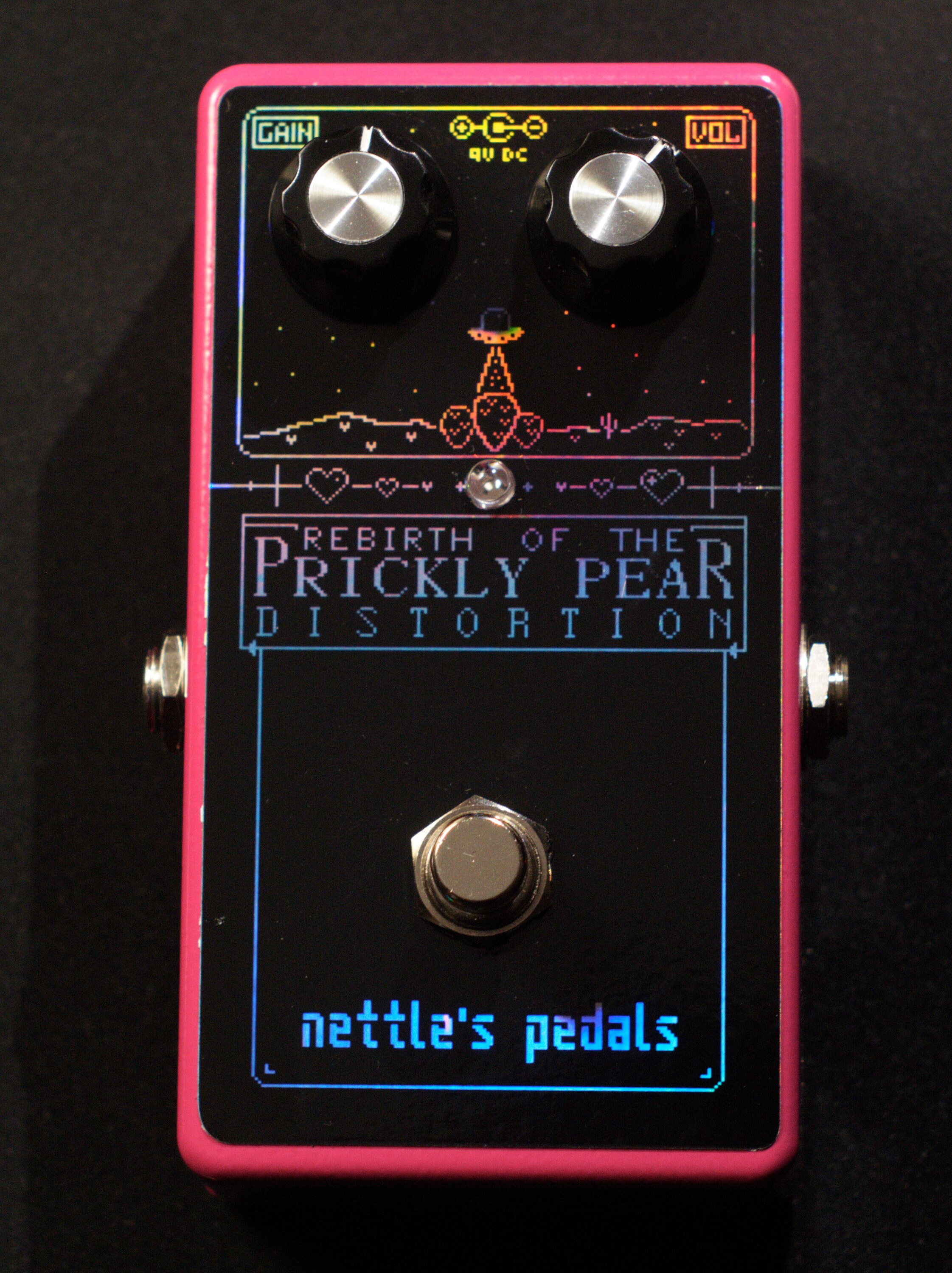 Prickly Pear Distortion Pedal From Nettle's Pedals formerly Trans