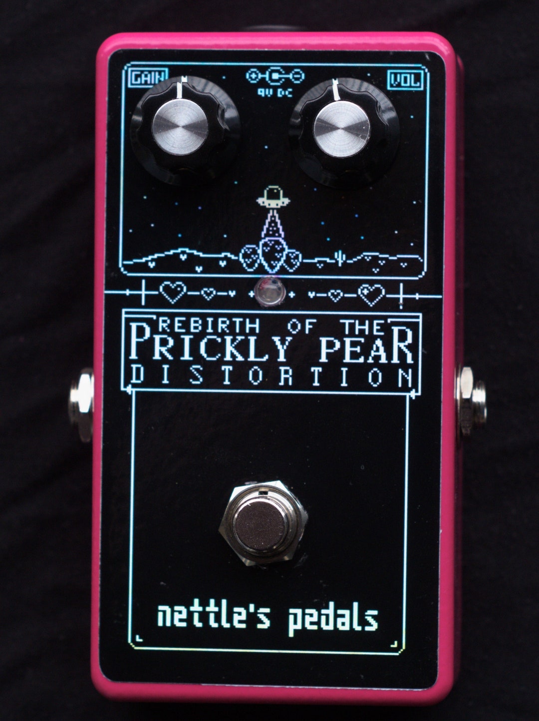 Prickly Pear Distortion Pedal From Nettle's Pedals formerly Trans