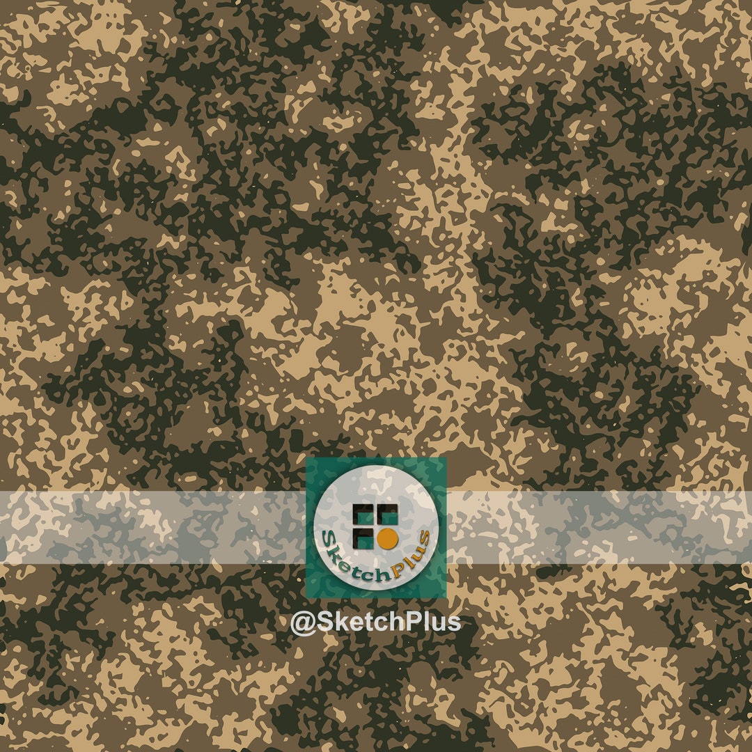 Military Camouflage Seamless Texture Patterns Sponge Effect Digital ...