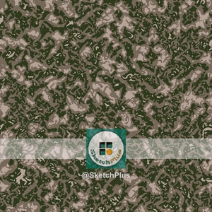 Army Camouflage Seamless Pattern: Camo Texture Glowing-Edges Design, Commercial Use Digital Paper (JPEG & PNG Files)