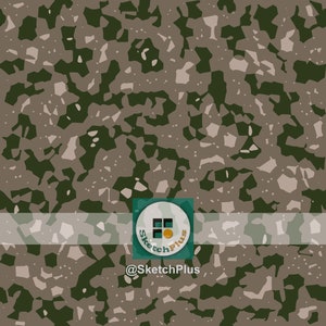 Army Camouflage Stained Glass Underpainting Seamless Texture Patterns Camo Commercial Use Digital Download JPEG & PNG Files