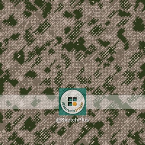 Army Camouflage Sketch Dot Colored Pencil Seamless Texture Patterns Camo Commercial Use Digital Download JPEG & PNG Files