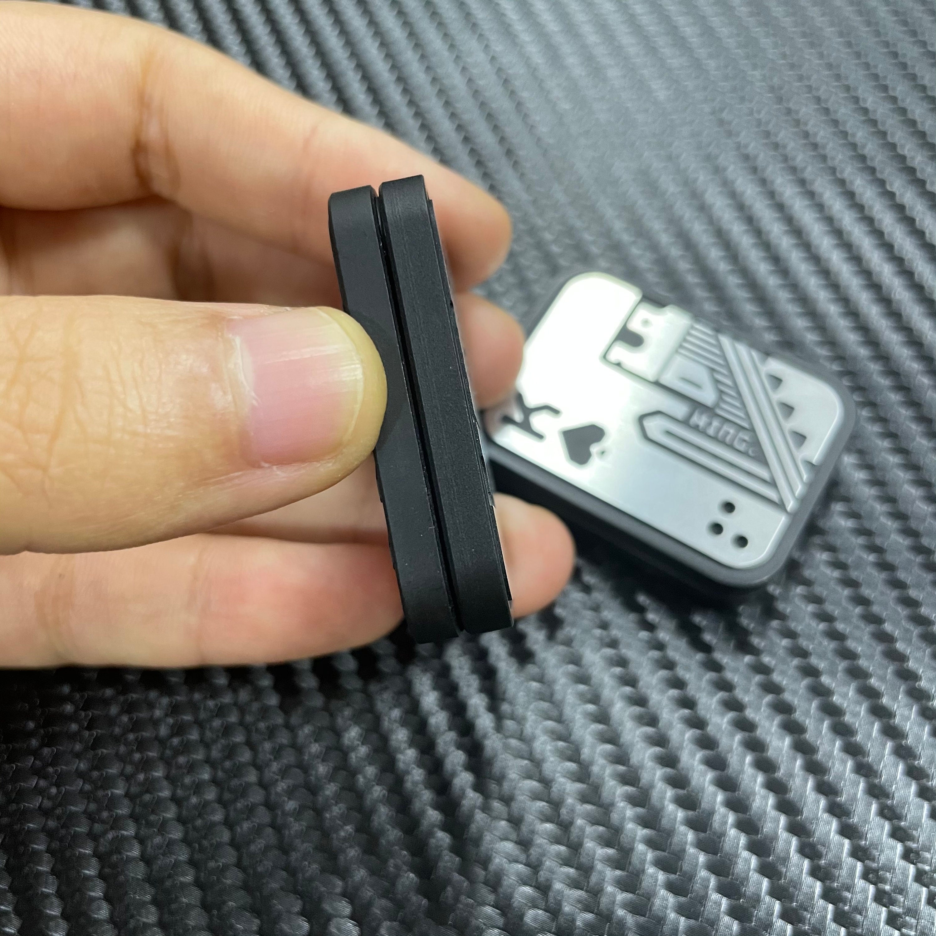 EDC Shuffle EDC Fidgets Aces Poker Push Card King KK Haptic Fidget Slider Edc Antistress Hand