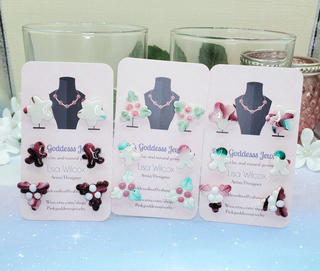 Winter Collection Holiday Stud Earring Sets Etsy