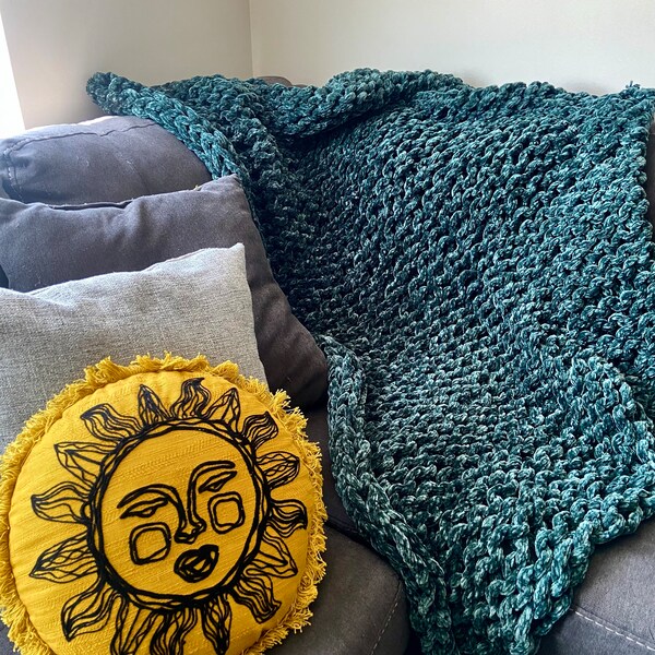 Velvet Throw Blanket Etsy
