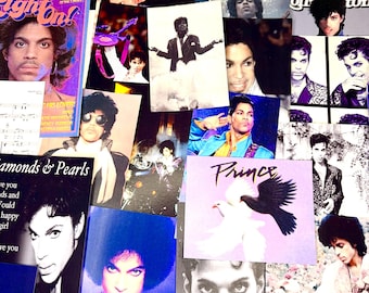Purple Rain Prince Ephemera Pack - Ephemera - Junk Journal - Scrapbooking - Nostalgia