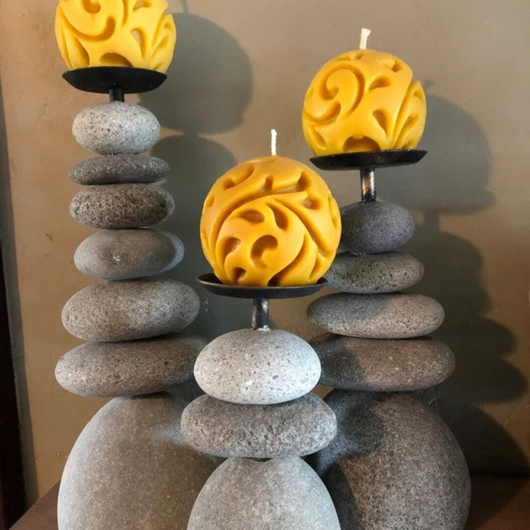 Nature River Stone Sculpture Stacked Stone Zen Stones Etsy