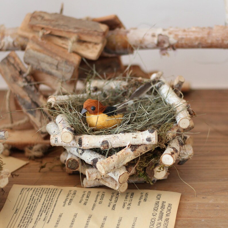 Wooden Hanging Bird Nest Bird Feeder Bird Box Garden Etsy