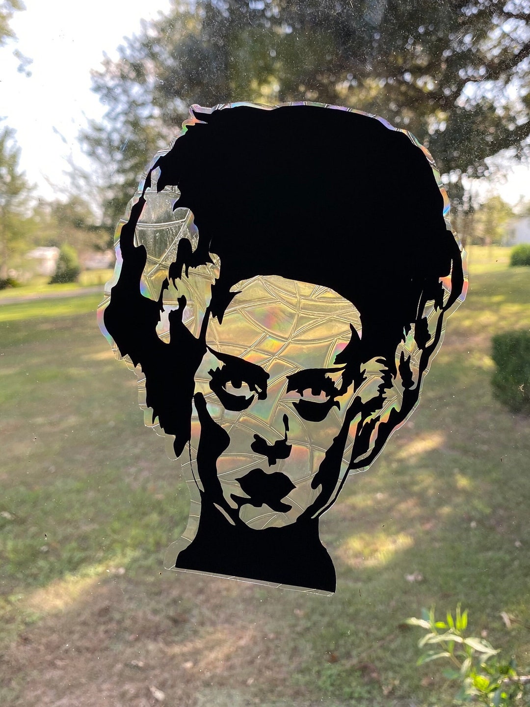 Bride of Frankenstein Suncatcher / Classic Horror Movies / Etsy