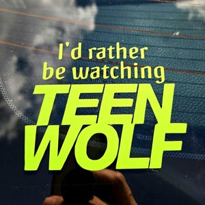 Teen Wolf Sticker / Funny Teen Wolf Gift / TeenWolf Sticker / Teen Wolf Memes / Stiles Stilinski / Scott McCall / TeenWolf Series
