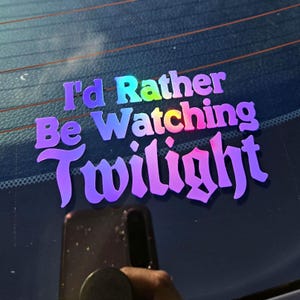 Sticker Twilight drôle / Sticker TITSOAK / Sticker Edward Cullen / Sticker Forks Washington / Sticker Twilight / Sticker Twilight Cup