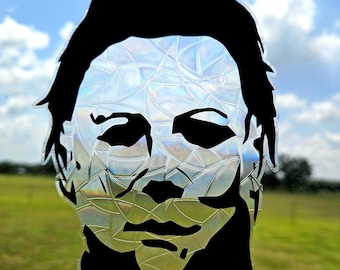 Halloween Michael Myers Window Cling / Classic Horror / Halloween The Movie / Classic Horror  / Halloween Window Cling / Halloween Horror