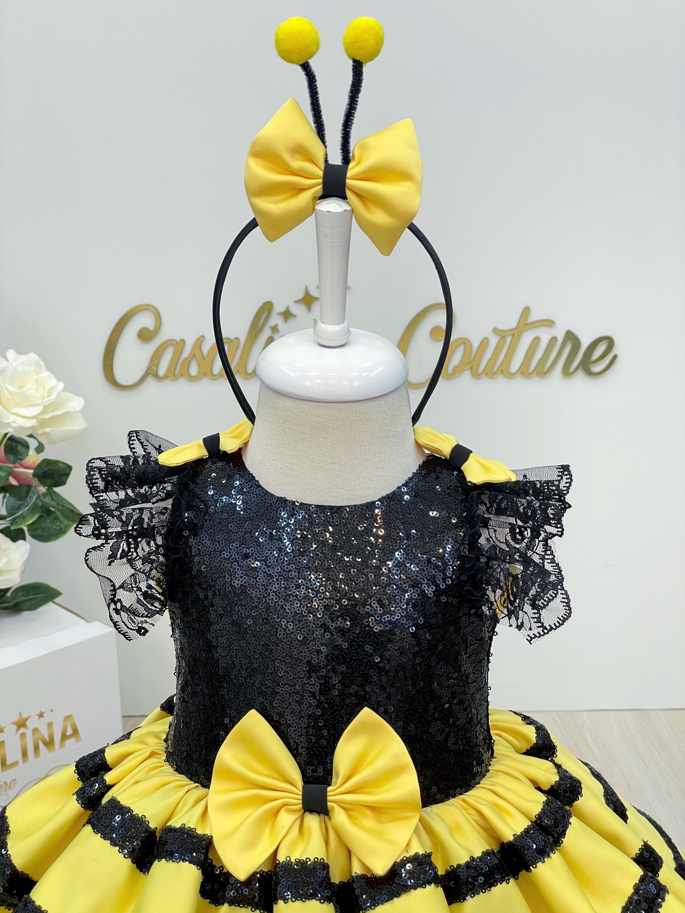 Bibiy HONEY BEE DRESS 新品 イエロー Bibiy HONEY BEE DRESS 新品 イエロー BIBIY.HONEY BEE DRESS イエロー