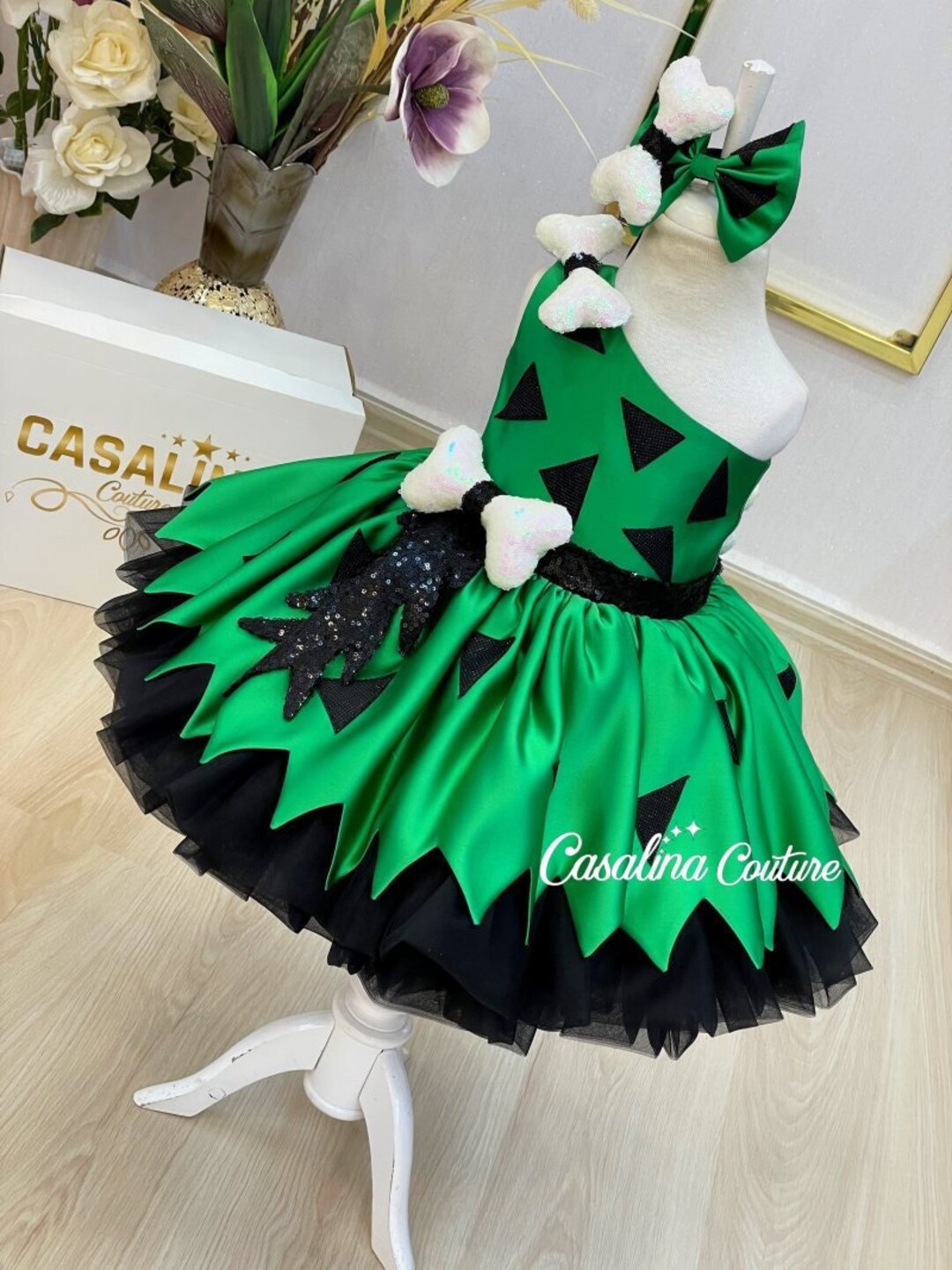 Kids Holly Dress Cobblestone