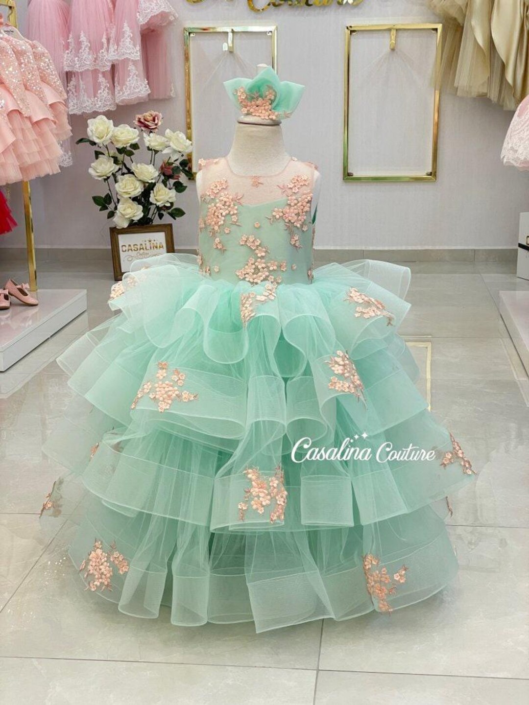 sensory friendly princess dresses Meland for Girls Joy by Teresita Orillac Costume Couture Dress Up Odeerbi Kids Dress Toddler Girls