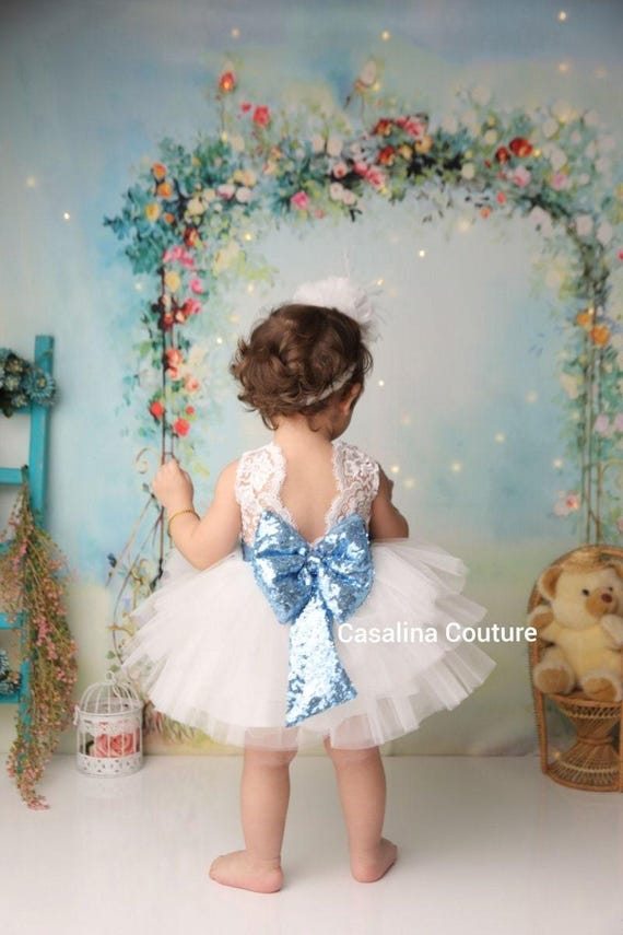 princess polly baby blue dress BIEL SQUARE-NECK BABYDOLL DRESS IN NAVY main image 0