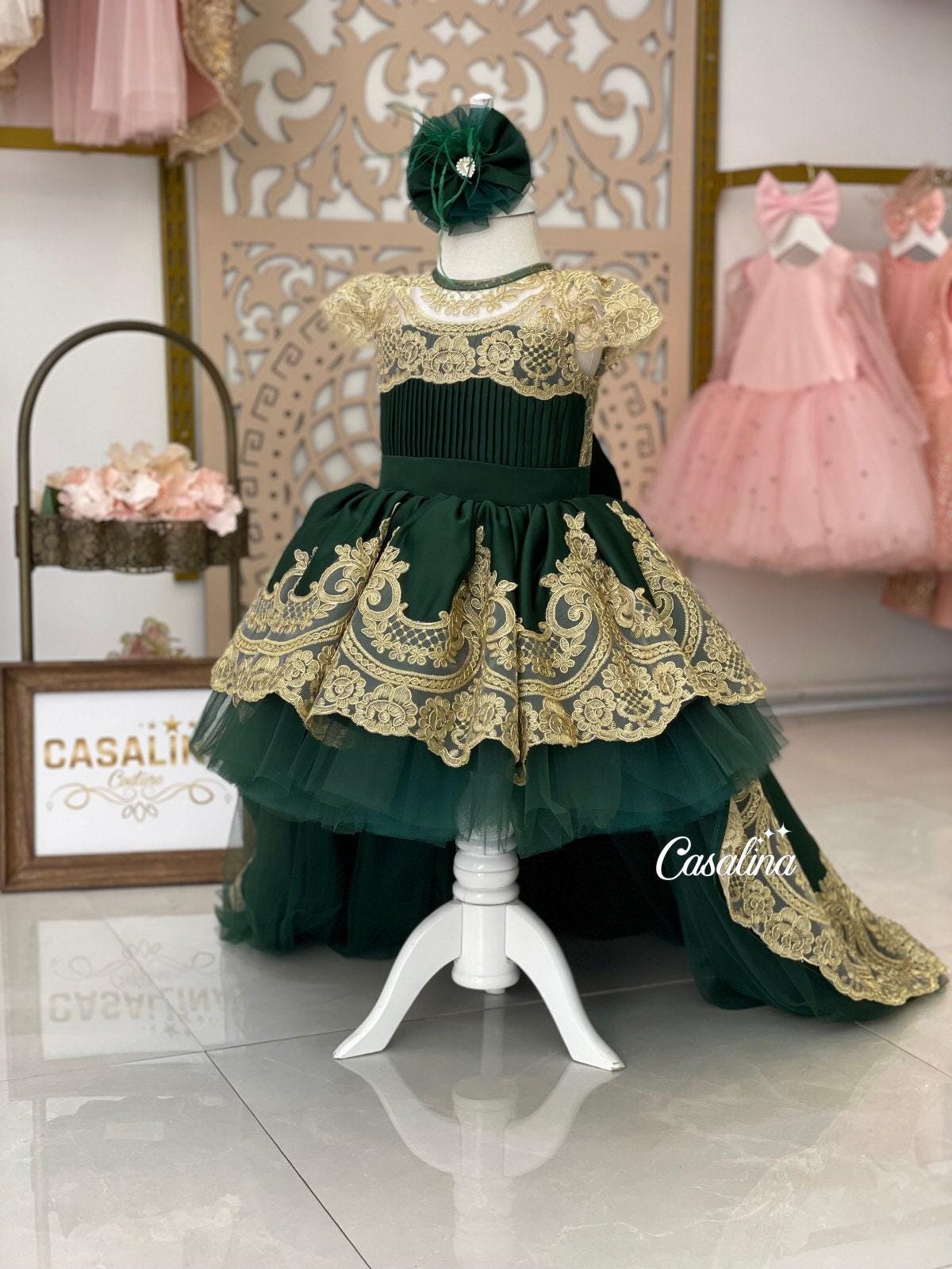 slim fit dress slacks Dark Green Short Sleeve Vneck Sparkly Mermaid Prom Dresses with Leg Slit Dark Green / S