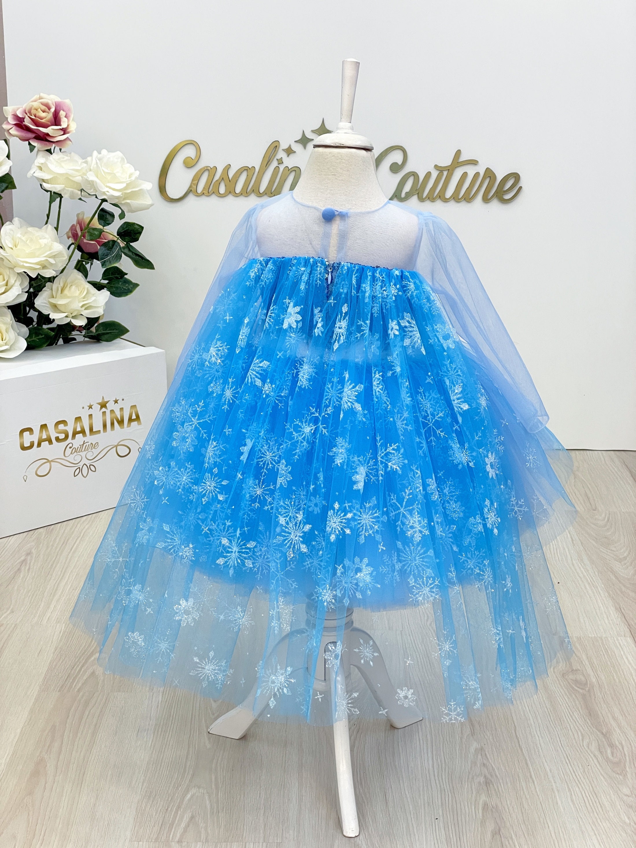 Buy Frozen Princess Elsa Dress online | Lazada.com.ph
