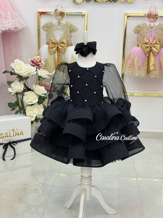 Tilism baby net black langa choli gown dress - tilism - 4167490