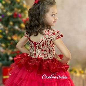 red mini quinceanera dresses Amazon.com: Gold Embroidered Lace Square Mini Quinceanera Dresses Toddlers Ball Gown Flower Girl Dress Red 2: Clothing, Shoes & Jewelry