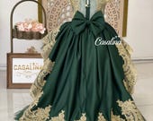 strapless open back dress Princess Ariel Dress Green Ariel Princess Costume from Little Mermaid –  Cosplayrr main image 0