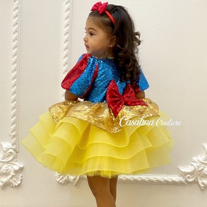 Snow White Dress for Toddler | Baby Costume | Special Occasion Outfit