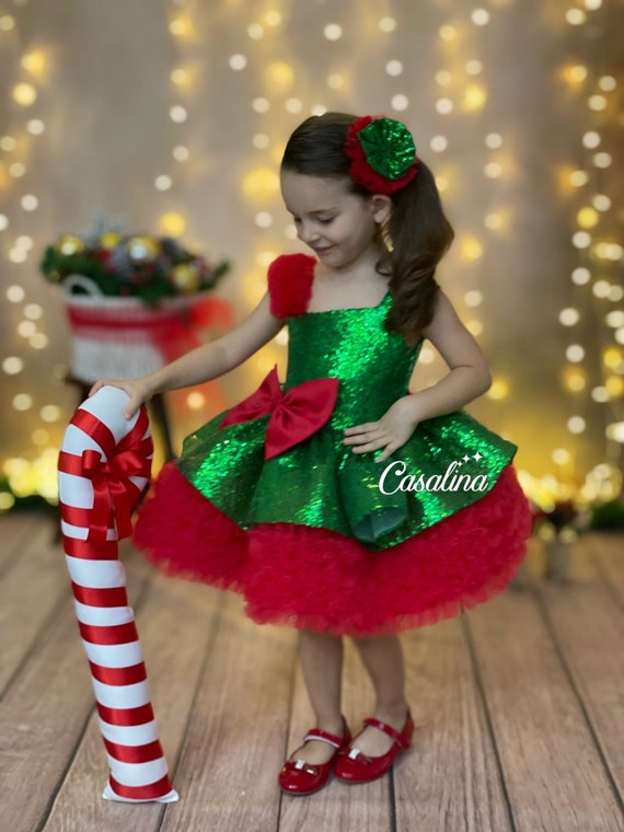 Festive :: Red, Green, and Sequins, cute & little