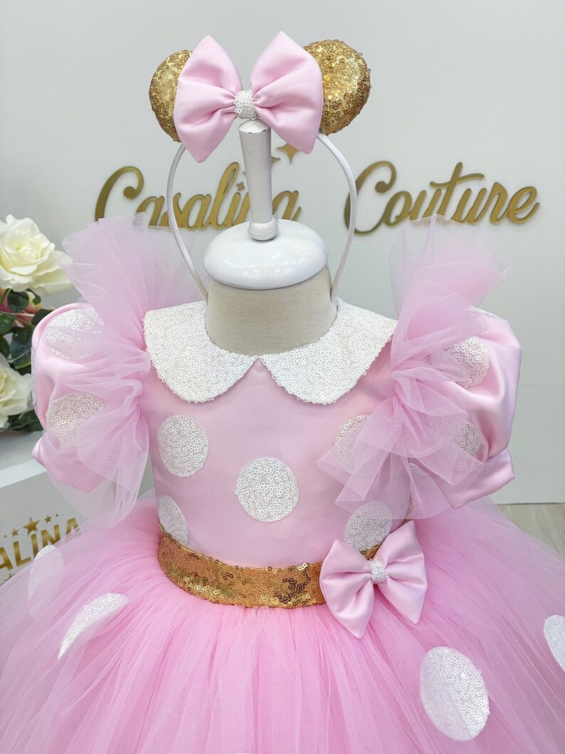 Pink Minnie Tutu Dress. Pink Minnie Mouse Costume. Toddler Etsy