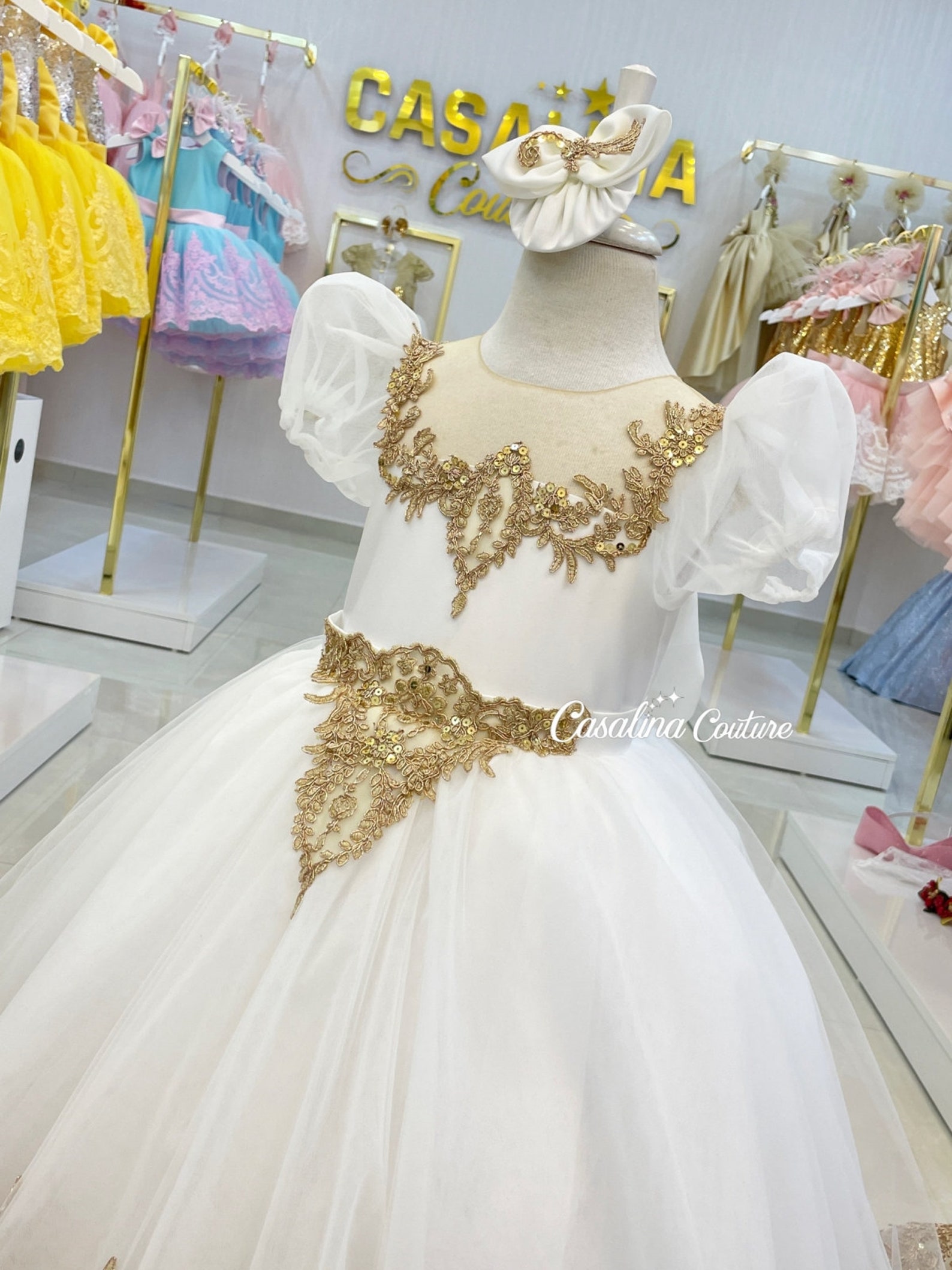 White And Gold Baby Girl Dress Baby Dress White And Gold Dress For Kids HOT Baby Dress Gold And White And Gold Baby Girl Dress Baby Dress White And Gold Dress For Kids HOT Baby Dress Gold And