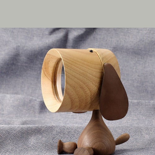 Housewarming, wedding, friend, celebration, events,Handmade Classic Small Wood shops Silent Light Desk Alarm Fashion Electronic Office Desk Clock